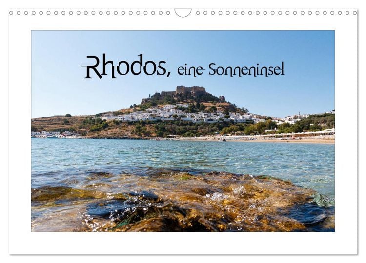 Produktbild: Rhodos, eine Sonneninsel (Wandkalender 2026 DIN A3 quer), CALVENDO Monatskalender