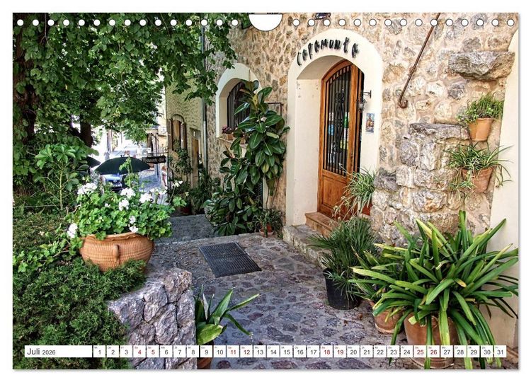 Produktbild: Endlich Sommerpause - Ein ganzer Juni in Mallorcas Port de S&oacute;ller (Wandkalender 2026 DIN A4 quer), CALVENDO Monatskalender