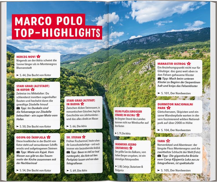 Produktbild: MARCO POLO Reisef&uuml;hrer Montenegro