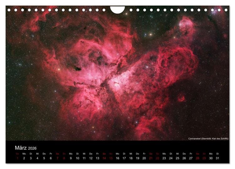 Produktbild: Deep Sky Fotografie (Wandkalender 2026 DIN A4 quer), CALVENDO Monatskalender