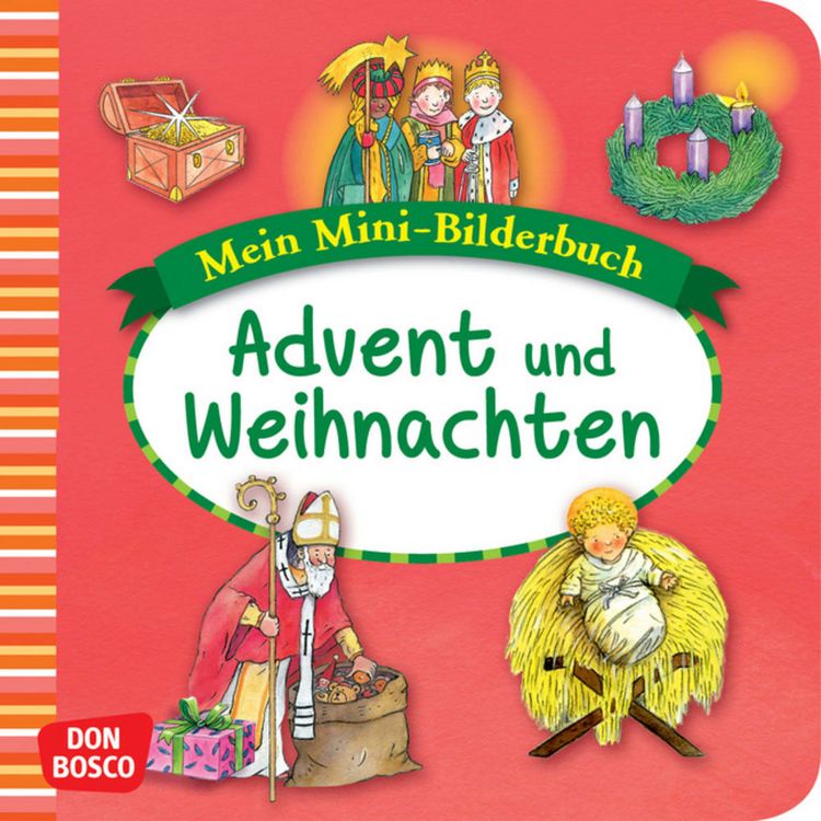 Produktbild: Advent und Weihnachten. Mini-Bilderbuch