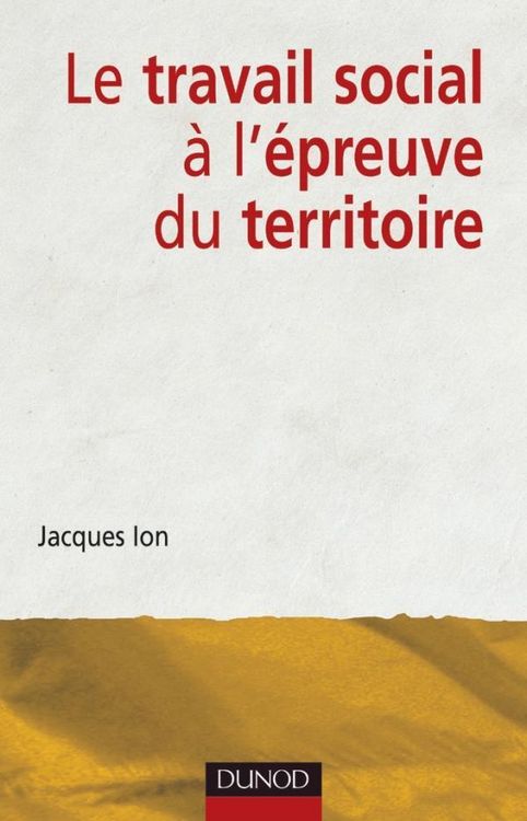 Produktbild: Le travail social &agrave; l'&eacute;preuve du territoire