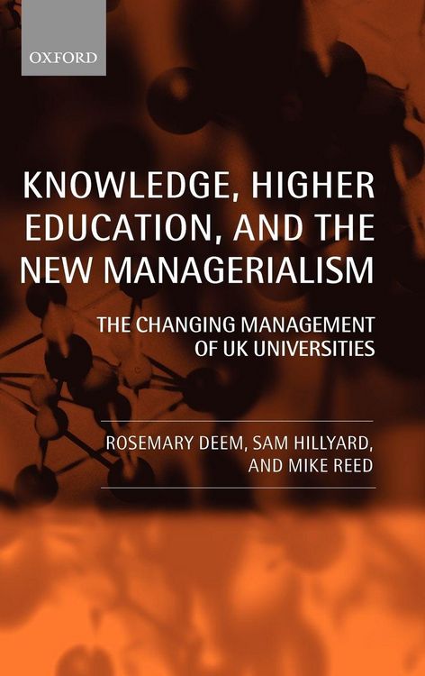 Produktbild: Knowledge, Higher Education, and the New Managerialism