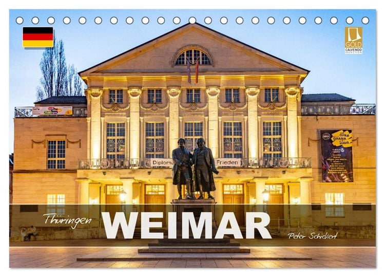 Produktbild: Th&uuml;ringen - Weimar (Tischkalender 2027 DIN A5 quer), CALVENDO Monatskalender
