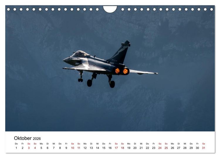 Produktbild: Milit&auml;rflieger (Wandkalender 2026 DIN A4 quer), CALVENDO Monatskalender