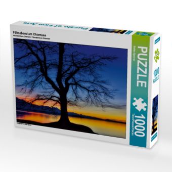 Produktbild: CALVENDO Puzzle F&ouml;hnabend am Chiemsee | 1000 Teile Lege-Gr&ouml;&szlig;e 64 &times; 48 cm Foto-Puzzle f&uuml;r gl&uuml;ckliche Stunden