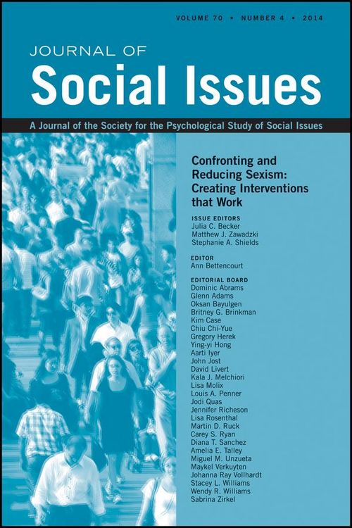 Produktbild: Confronting and Reducing Sexism