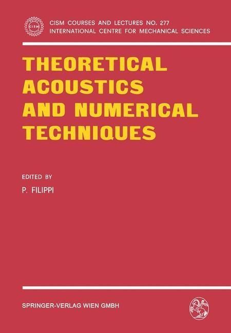 Produktbild: Theoretical Acoustics and Numerical Techniques