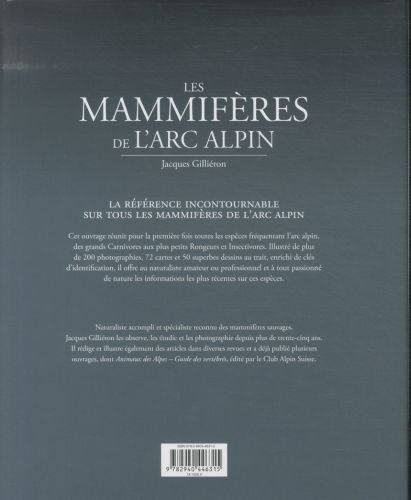 Produktbild: Les mammif&egrave;res de l'arc alpin