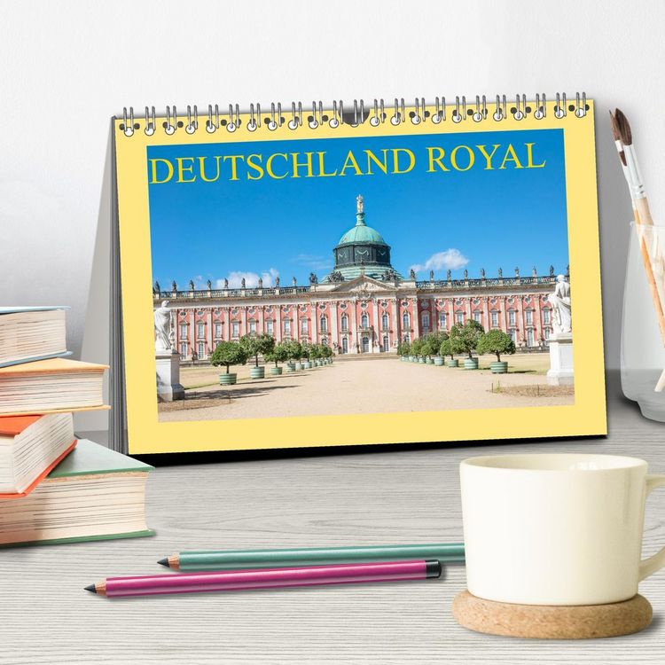 Produktbild: Deutschland royal (Tischkalender 2026 DIN A5 quer), CALVENDO Monatskalender