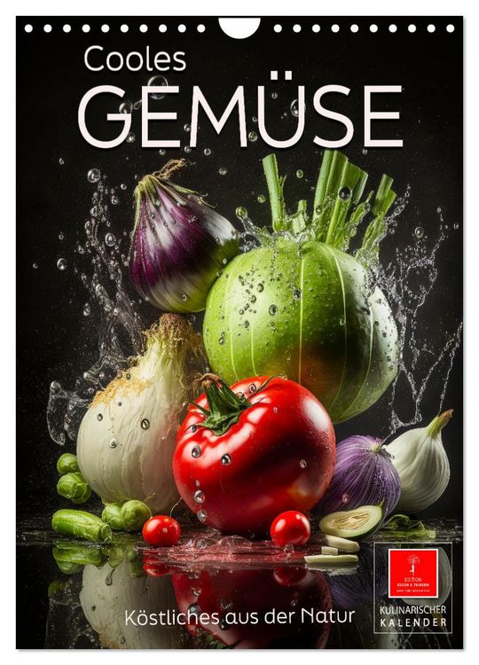Produktbild: Cooles Gem&uuml;se (Wandkalender 2026 DIN A4 hoch), CALVENDO Monatskalender