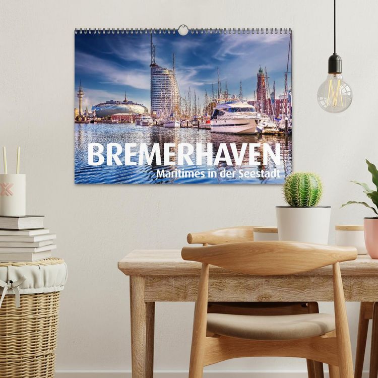 Produktbild: BREMERHAVEN Maritimes in der Seestadt (Wandkalender 2026 DIN A3 quer), CALVENDO Monatskalender