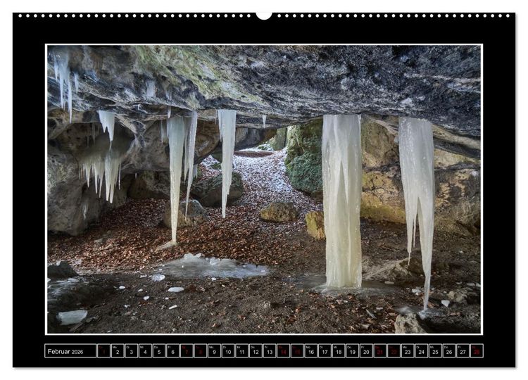 Produktbild: Wunderwelt Fr&auml;nkische Schweiz (hochwertiger Premium Wandkalender 2026 DIN A2 quer), Kunstdruck in Hochglanz