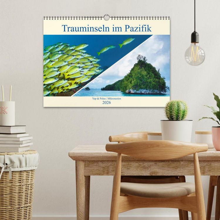 Produktbild: Mikronesien: Yap und Palau (Wandkalender 2026 DIN A3 quer), CALVENDO Monatskalender