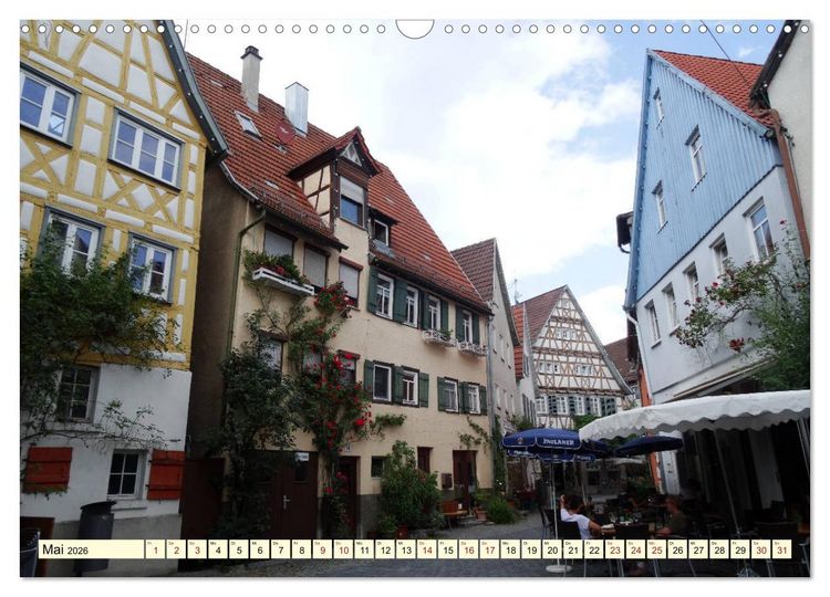 Produktbild: Unterwegs in Schorndorf (Wandkalender 2026 DIN A3 quer), CALVENDO Monatskalender