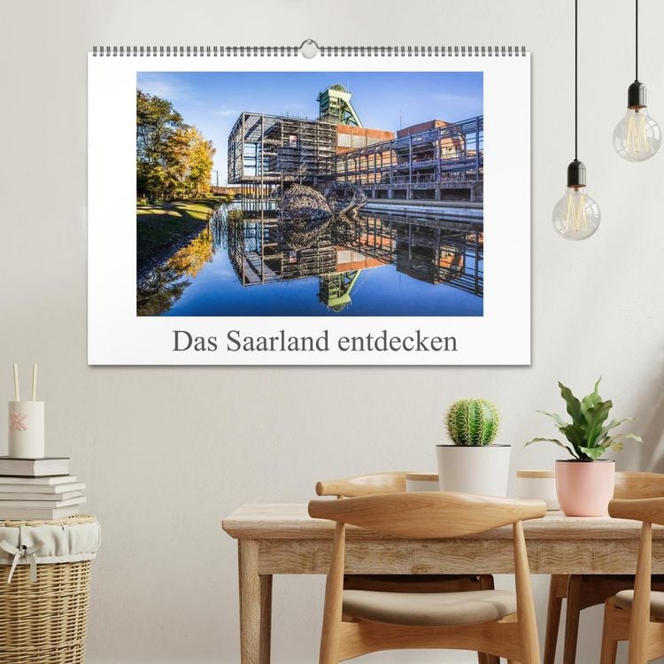 Produktbild: Das Saarland entdecken (Wandkalender 2026 DIN A2 quer), CALVENDO Monatskalender
