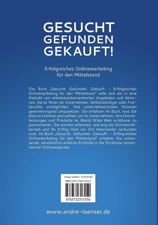 Produktbild: Gesucht, Gefunden, Gekauft!