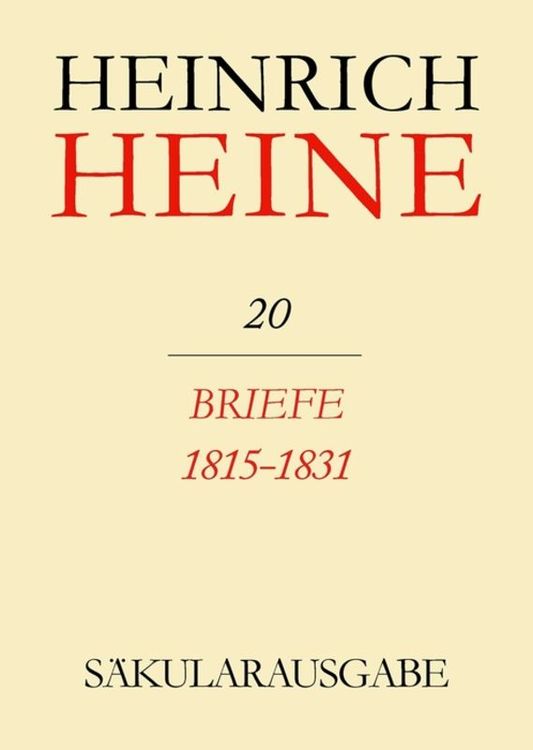 Produktbild: Briefe 1815-1831