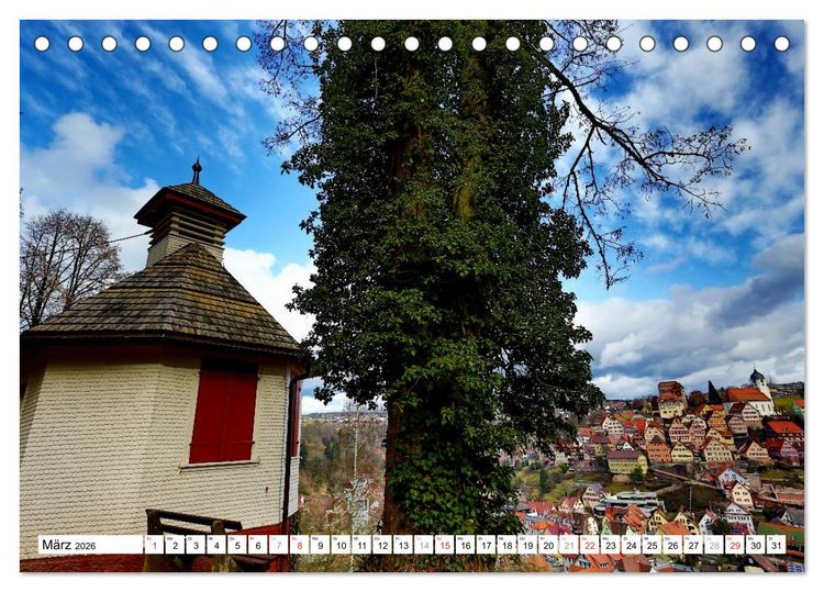 Produktbild: Altensteig (Tischkalender 2026 DIN A5 quer), CALVENDO Monatskalender