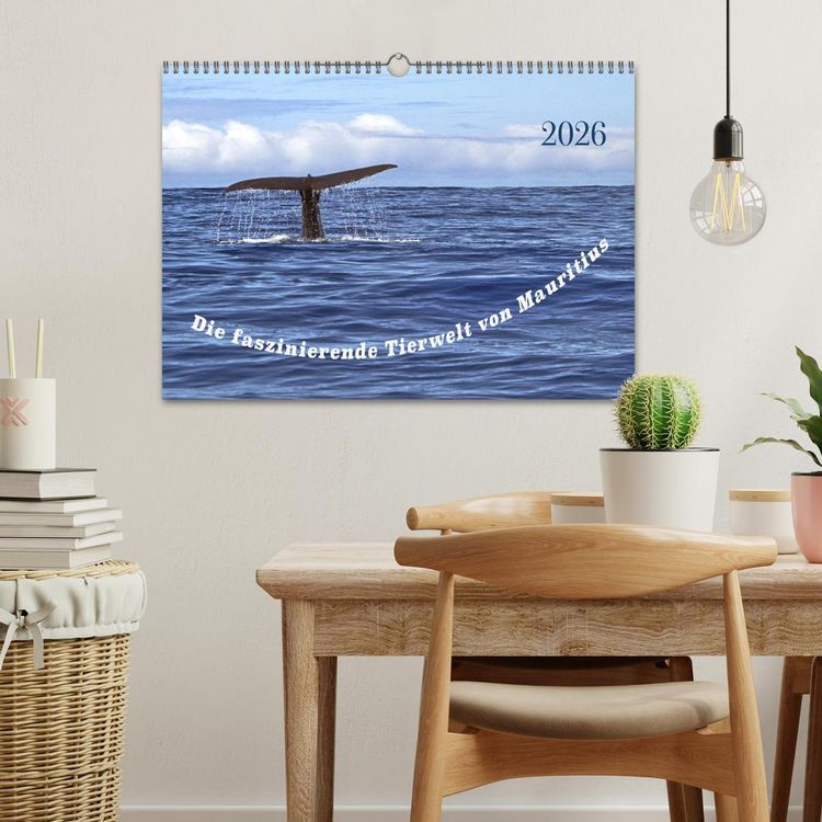 Produktbild: Faszinierende Tierwelt von Mauritius - Magische Momente der Natur (Wandkalender 2026 DIN A3 quer), CALVENDO Monatskalender