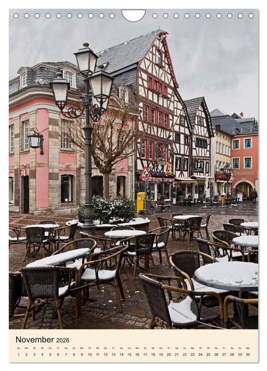 Produktbild: AHRWEILER - ALTSTADTIMPRESSIONEN (Wandkalender 2026 DIN A4 hoch), CALVENDO Monatskalender