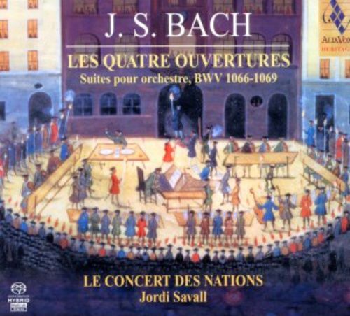 Produktbild: Les Quatre Ouvertures Bwv 1066-1069