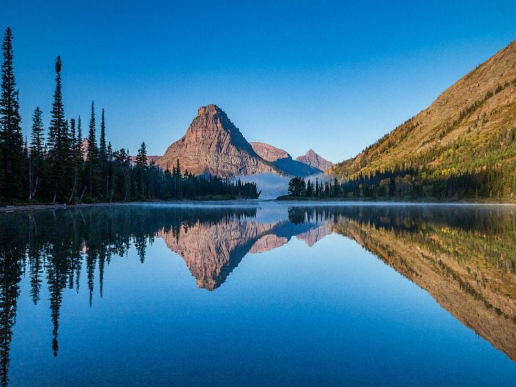 Produktbild: CALVENDO Puzzle Two Medicine Lake mit Sinopah Mountain | 1000 Teile Lege-Gr&ouml;&szlig;e 64x48cm Foto-Puzzle f&uuml;r gl&uuml;ckliche Stunden