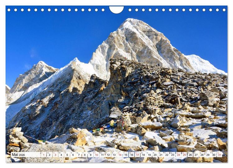 Produktbild: Traumtrekking in NEPAL (Wandkalender 2026 DIN A4 quer), CALVENDO Monatskalender