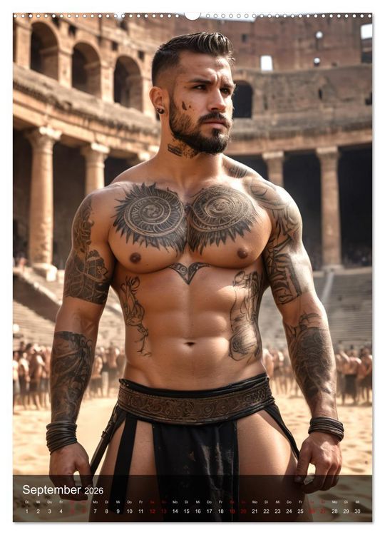 Produktbild: Tattoo Kings (Wandkalender 2026 DIN A2 hoch), CALVENDO Monatskalender