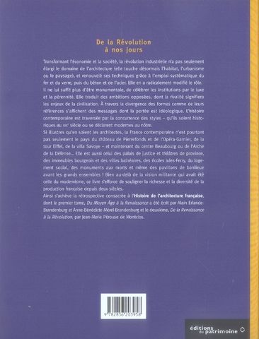 Produktbild: Hist de l'architecture francaise