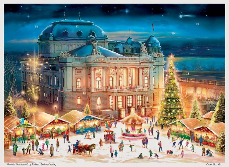 Produktbild: Adventskalender "Z&uuml;rich Oper"
