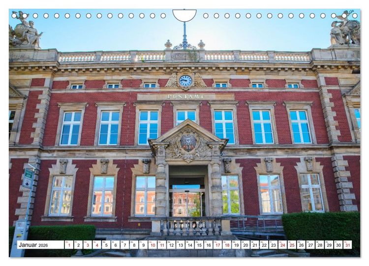 Produktbild: G&ouml;rlitz - Europas verborgene Sch&ouml;nheit an der Nei&szlig;e (Wandkalender 2026 DIN A4 quer), CALVENDO Monatskalender