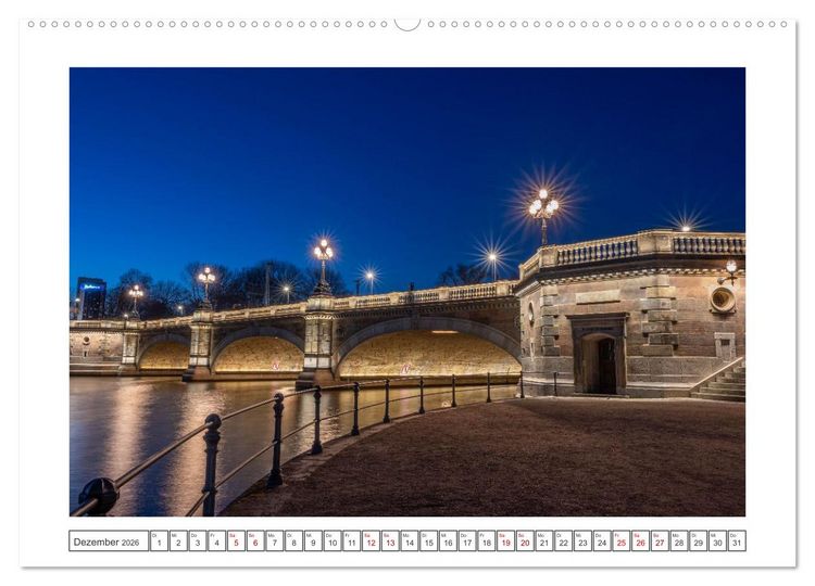 Produktbild: Ikonische Br&uuml;cken zwischen Geschichte und Gegenwart (hochwertiger Premium Wandkalender 2026 DIN A2 quer), Kunstdruck in Hochglanz