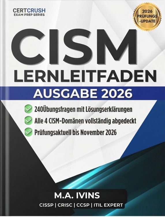 Produktbild: CISM-Pr&uuml;fungsvorbereitung auf Deutsch