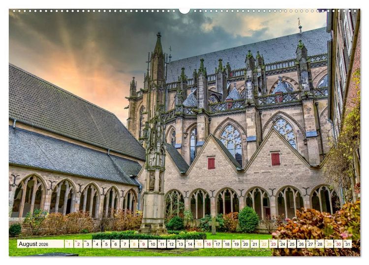 Produktbild: Reise durch Deutschland - Xanten am Niederrhein (hochwertiger Premium Wandkalender 2026 DIN A2 quer), Kunstdruck in Hochglanz