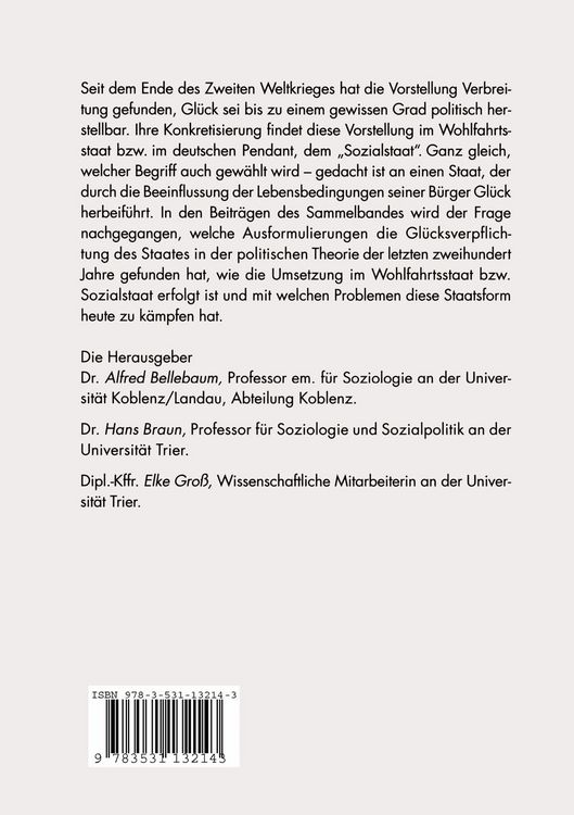 Produktbild: Staat und Gl&uuml;ck