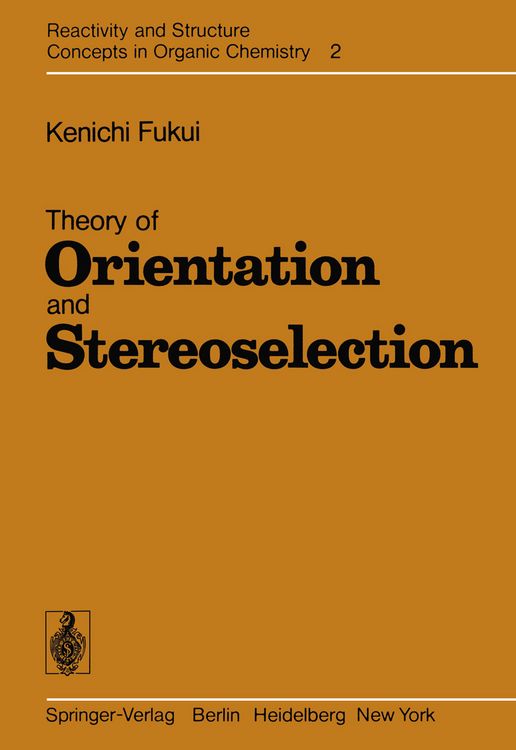 Produktbild: Theory of Orientation and Stereoselection