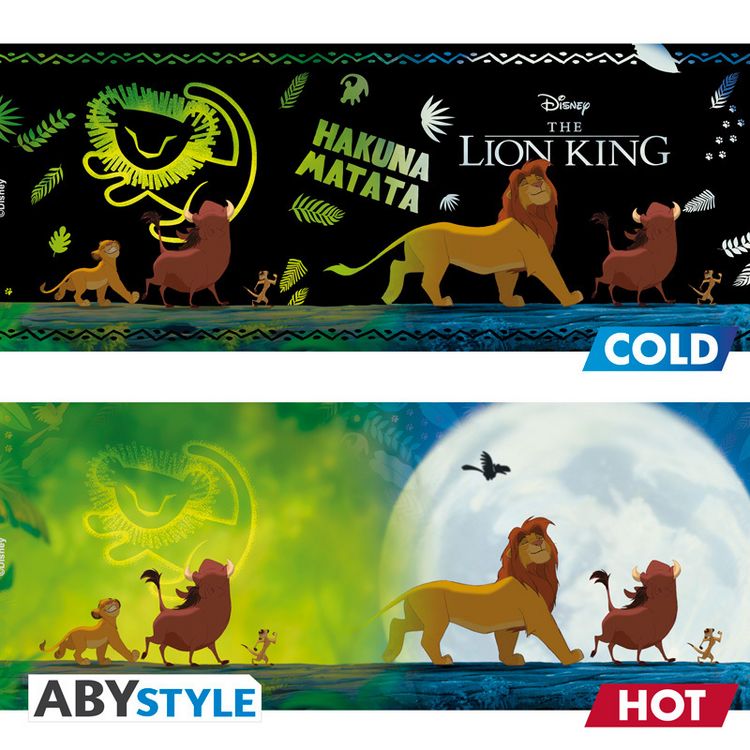 Produktbild: DISNEY - Mug Heat Change- 460ml- The Lion King - cardboard