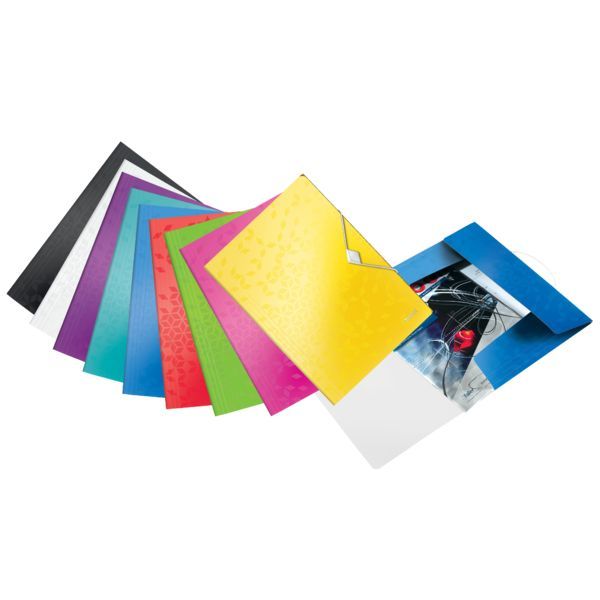 Produktbild: Leitz Eckspannermappe WOW PP rot DIN A4