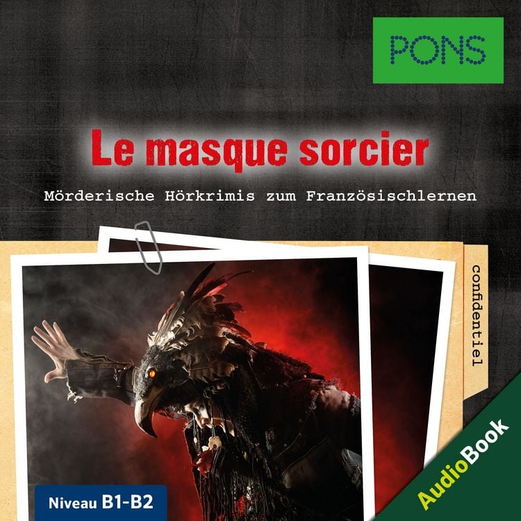 Produktbild: PONS H&ouml;rkrimi Franz&ouml;sisch: Le masque sorcier