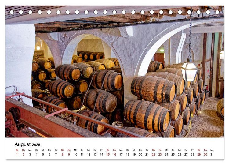 Produktbild: Porto und Gaia - Ausblicke und Einsichten (Tischkalender 2026 DIN A5 quer), CALVENDO Monatskalender