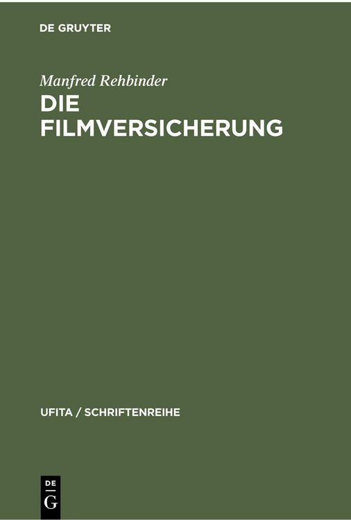 Produktbild: Die Filmversicherung