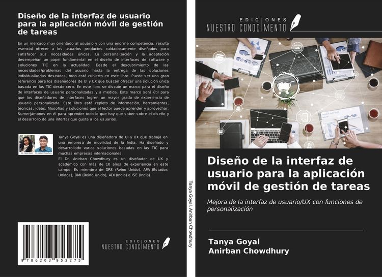 Produktbild: Dise&ntilde;o de la interfaz de usuario para la aplicaci&oacute;n m&oacute;vil de gesti&oacute;n de tareas