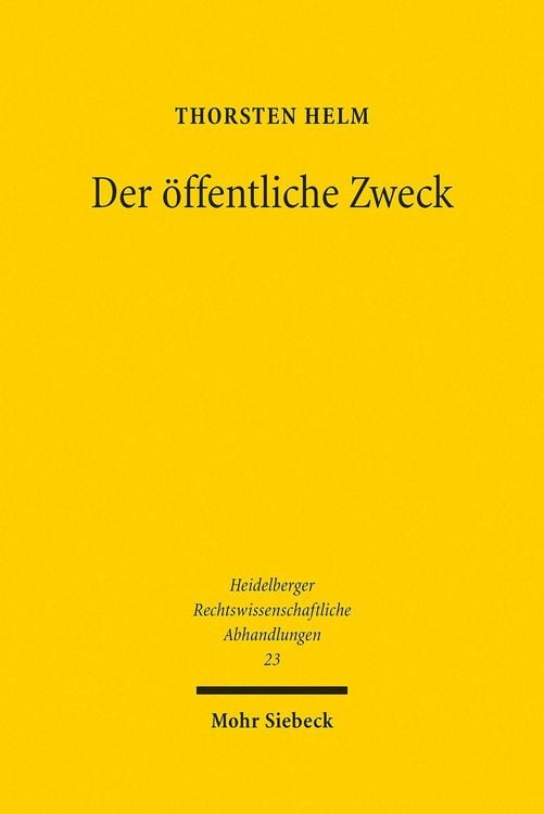 Produktbild: Der &ouml;ffentliche Zweck