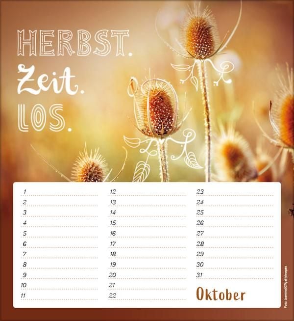 Produktbild: Geburtstagskalender Im herzen barfu&szlig;