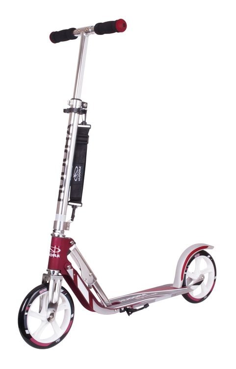 Produktbild: HUDORA 14764 - SCOOTER BigWheel 205, magenta/silber, Aluminium-Roller