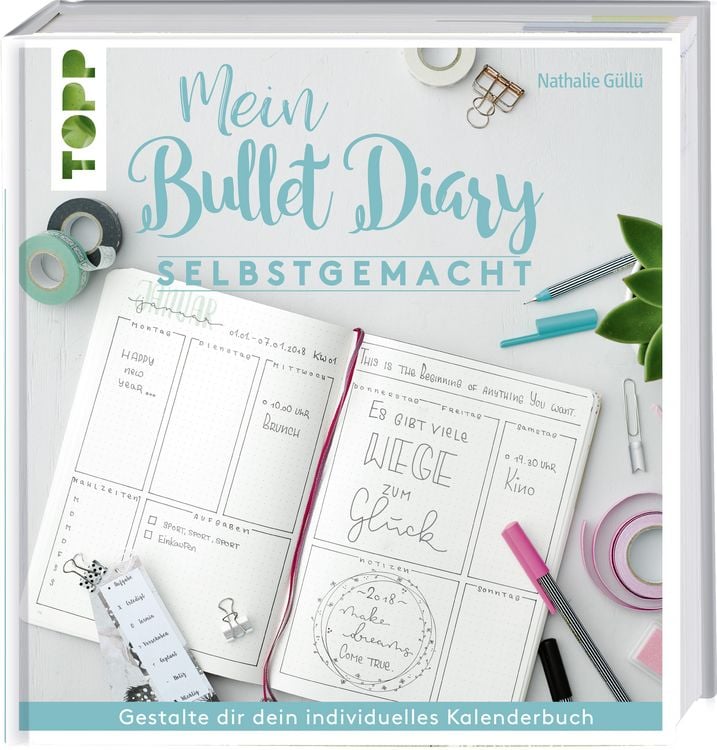 Produktbild: Mein Bullet Diary selbstgemacht. So wird dein Kalender zum Kreativbuch