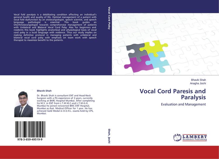 Produktbild: Vocal Cord Paresis and Paralysis