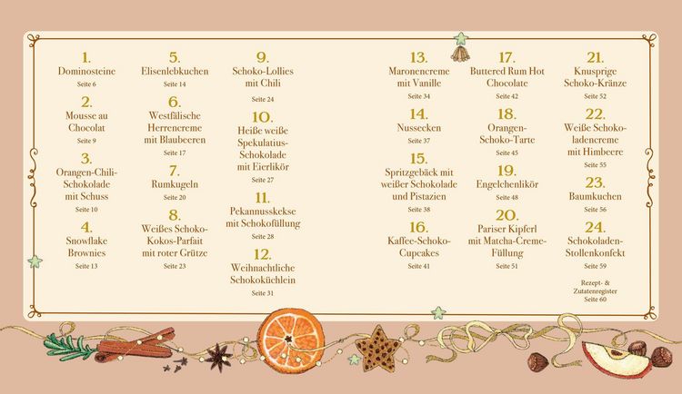 Produktbild: 24 Schokotr&auml;ume bis Weihnachten