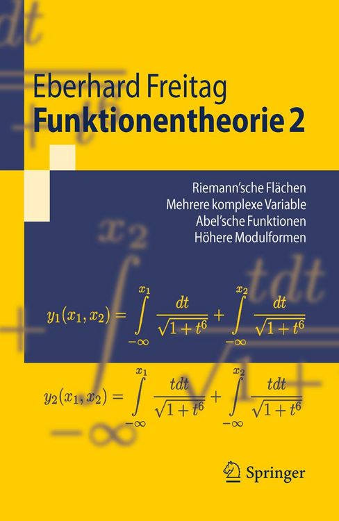 Produktbild: Funktionentheorie 2